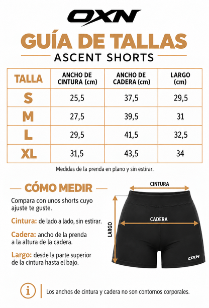 Ascent Shorts - Black